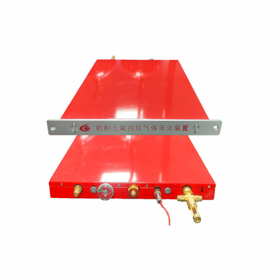 Red Automatic Fire Extinguisher Rackmount Detection Fire Solution