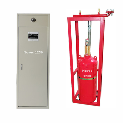 Indoor Fire Control With NOVEC 1230 Fire Suppression System And 14001 Certifications