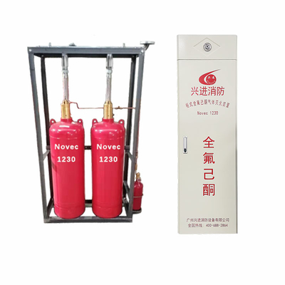 NOVEC1230 Fire Suppression System Red Color For Customer Requirements