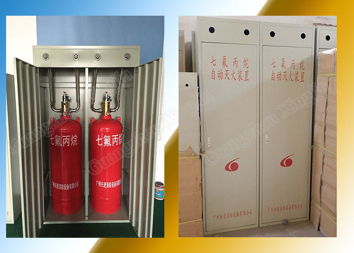 Industrial Equipment Hfc227ea Fire Suppression System Double Cabinet 100L