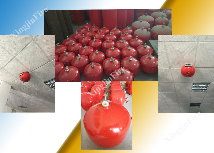 Heptafluoropropane / Fm200 20L Automatic Fire Extinguisher of Hanging Tank