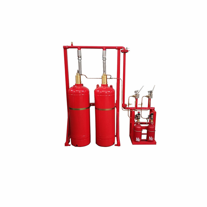 180L FM200 Pipe Network System Gaseous Fire Suppression For Telecommunication Facilities
