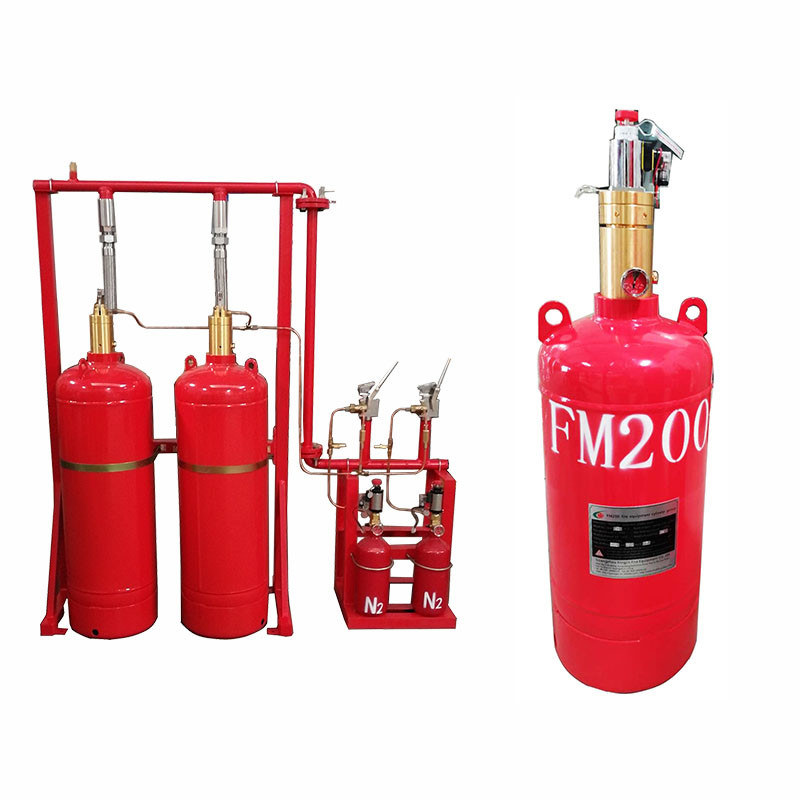Red HFC227ea Fire Suppression System  Factory Direct Quality Assurance Best Price