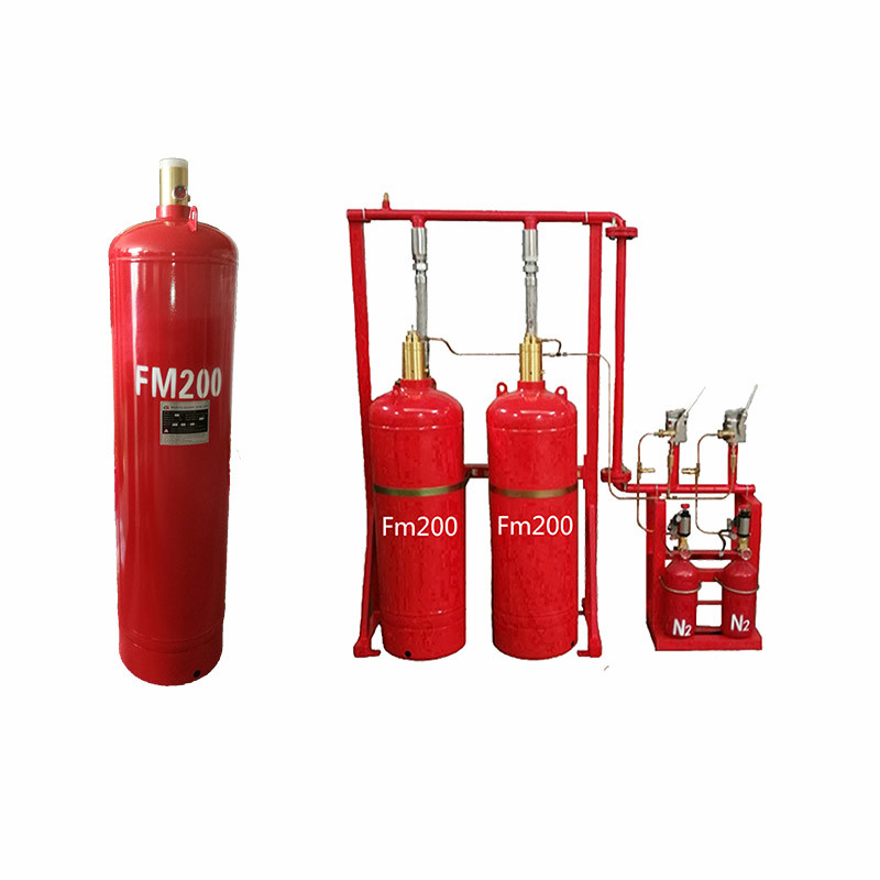 Gaseous FM200 Fire Extinguishing System Ensuring Fire Safety Superior Performance