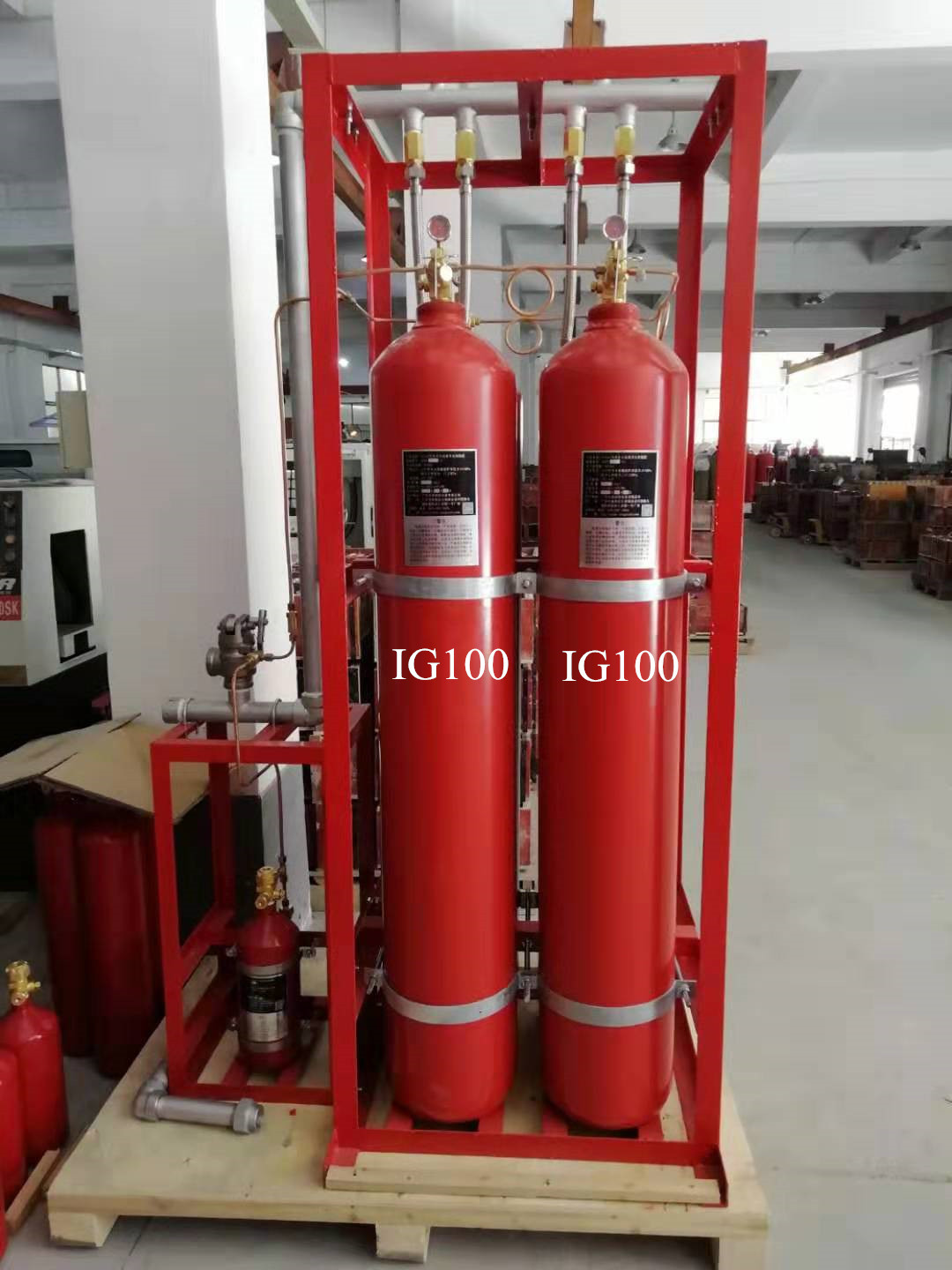 Clean Gas Fire Extinguishing System / IG100 Fire Extinguishing System