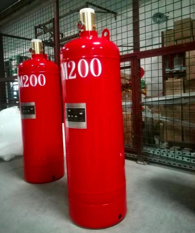 Non Corrosive FM200 Fire Suppression System Without Pollution For Library