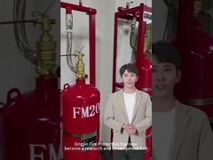 Industrial Heptafluoropropane Fire Suppression Fm200 Cabinet Type