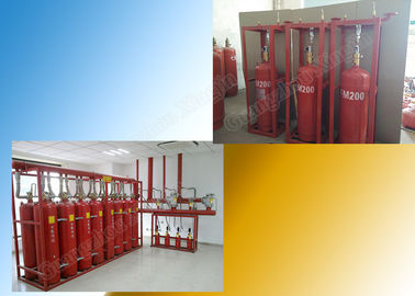 FM200 Pipe Network System 120L Automatic Fire Suppression System Fire Extinguisher System