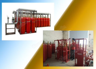 800m² 5.6Mpa FM200 Pipe Network System Enclosed Flooding