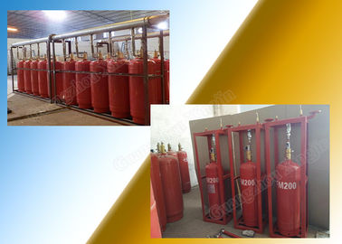 Clean Gas Fm 200 Fire Extinguishing System Preparation For Storage Room