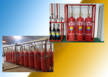 800m2 40L Cylinders Group FM200 Gas Suppression System