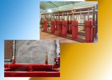 4.2 Mpa Piping Gas Fm200 Fire Suppression Systems For Telecommunications Facilities