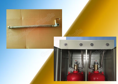 Red / Silver HFC227ea Fire Suppression System 2.5Mpa Working Pressure