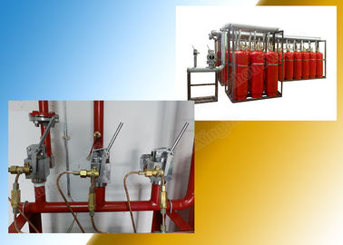 Automatic FM200 Gas Suppression System of 70L Network Piping