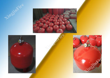 Red Round Fire Extinguisher FM200/HFC-227ea Fire Extinguishing System