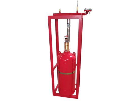 Insulated FM200 Pipe Network System Fire Extinguisher For Telecommunication Room