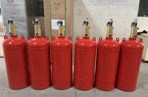 Non Corrosive Fm200 Fire Suppression System Without Pollution For Computer Room