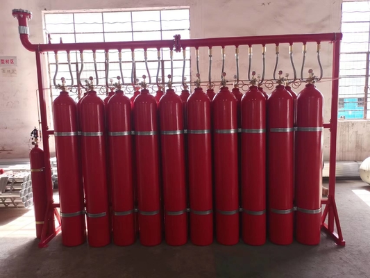 30MPa IG541 Inert Gas Fire Suppression System For Communication Facilities