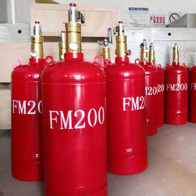 5.6MPa Automatic Fm200 Fire Suppression System Without Pollution 150L 180L