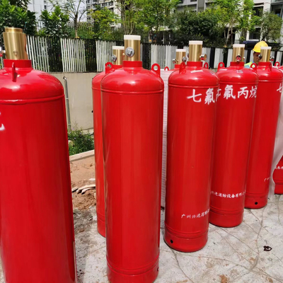 Red 180L HFC 227EA FM200 Fire Suppression System Factory direct quality assurance best price