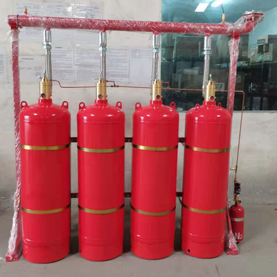 Powerful HFC227ea Fire Extinguishing System 5% To 95% Relative Humidity  10 Seconds