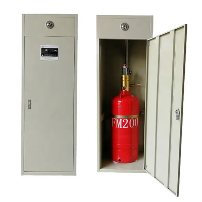 Wall Mounted FM200 Cabinet System Fire Extinguishing Time 10 Seconds