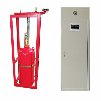 40L 33kg FM200 Fire Extinguishing System With Selector Valves For Multiple Zone Protection