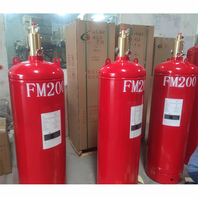 180L Type Hfc227ea Fire Suppression System FM200 Fire System With Low Maintenance For Fire Detection