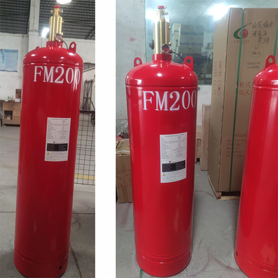 120L Red Automatic FM200 Fixed Fire Suppression System for Effective Protection High Quality Cheap price