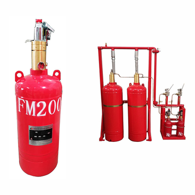 Red 150L HFC227ea Fire Suppression System Professional Manufacturers Direct Sales Quality Assurance Price Concessions
