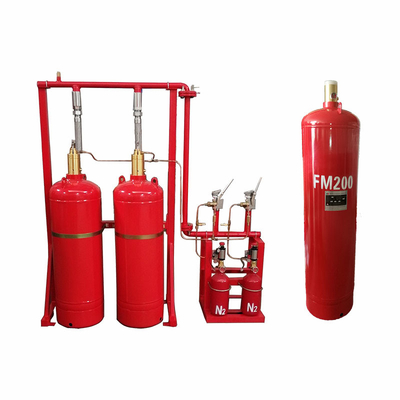 Red 150L HFC227ea Fire Suppression System Professional Manufacturers Direct Sales Quality Assurance Price Concessions