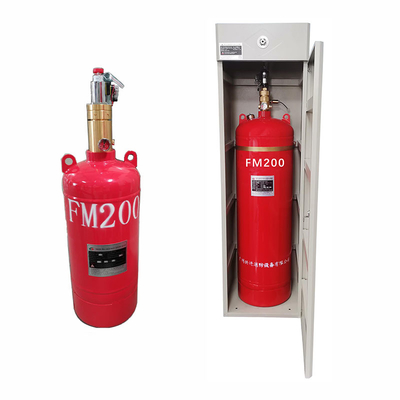 90L HFC227ea Fire Extinguishing System Efficient Discharge In 10 Seconds
