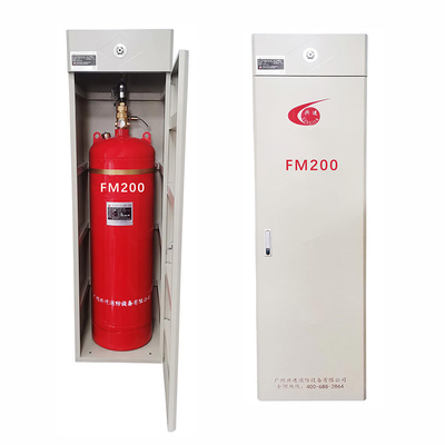 90L HFC227ea Fire Extinguishing System Efficient Discharge In 10 Seconds