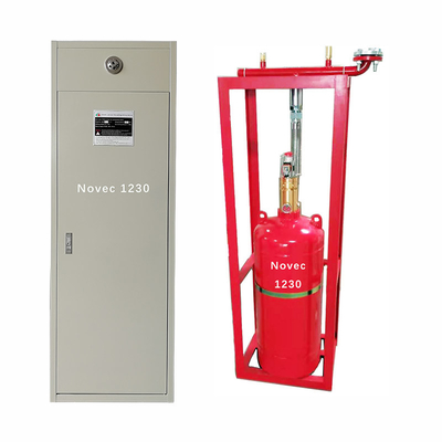 Steel Cylinder NOVEC 1230 Fire Suppression System High Performance Fire Protection