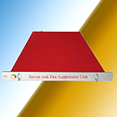 Red Automatic Fire Extinguisher Rackmount Detection Fire Solution