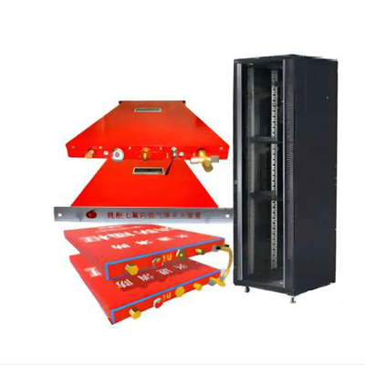 Ensuring Safety Rack Fire Suppression Unit Red Automatic Fire Suppressor