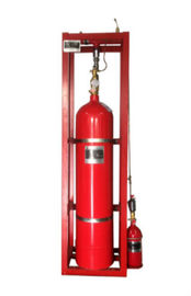 Single Zone Pipe Network FM200 Fire Suppression System For Telecommunication Rooms