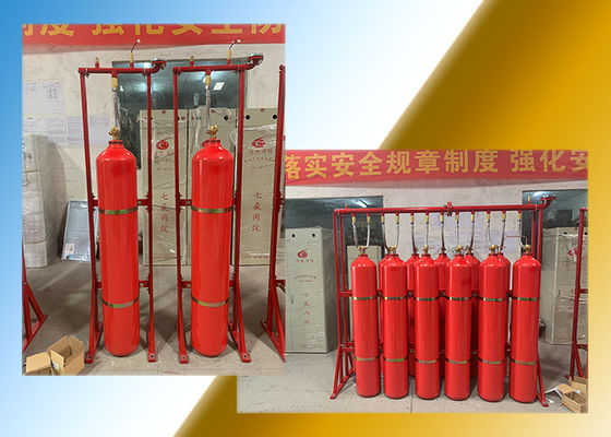 Enclosed Flooding Pipe Network CO2 Fire Suppression System