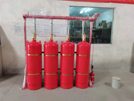 120L 5.6MPa Pipe Network FM200 Fire Extinguishing System for Large Protected Zones