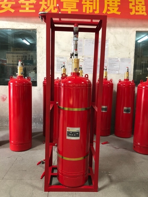 Non Corrosive FM200 Fire Suppression System  Without Pollution For Storage Room