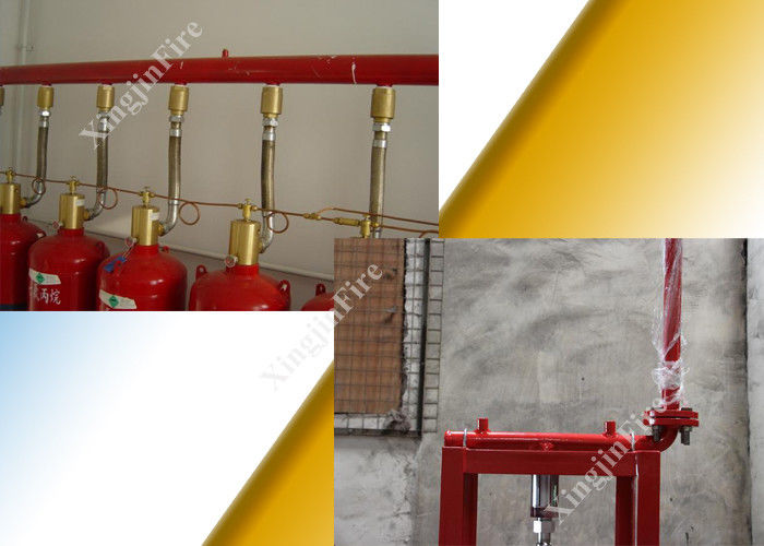 Single Zone FM200 Gas Suppression System Gas Extinguishing System