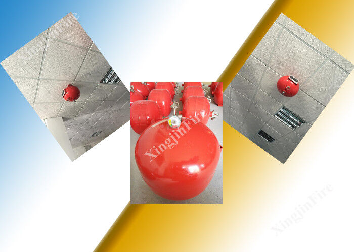 Pure Hfc227Ea Fm200 Clean Agent Fire Extinguisher With Thermal Sensor