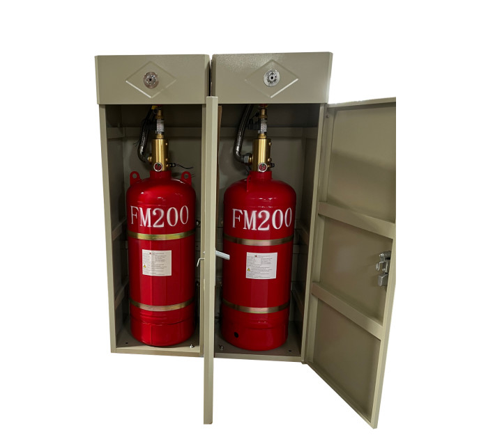 Environment Friendly Fm200 Fire Suppression System Without Pollution For Storage Room CCC