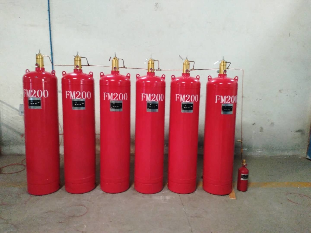 Environmentally Friendly HFC227ea Fire Suppression System