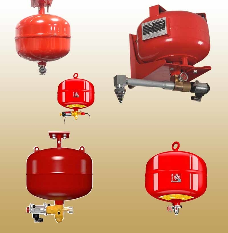 HFC 227ea Fire Extinguishing System, Suspension, Manual/Electrical Start