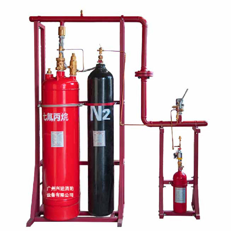 90L FM200 Piston Flow System Extinguishing System Alarm System For Fire Detection