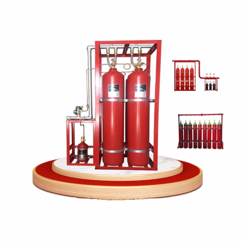 IG541 Durable Inert Gas Fire Suppression System Environmentally Friendly