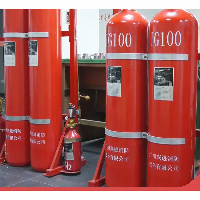 IG100 High Durability Inert Gas Fire Suppression System ≤10s Spraying Time