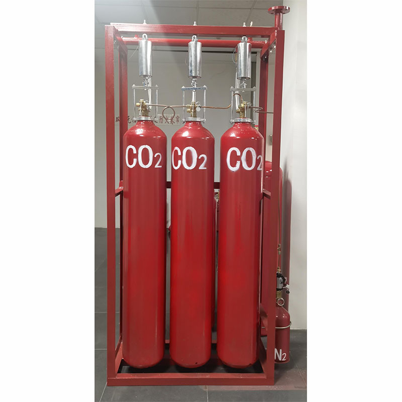 High Pressure 5.7MPa CO2 Extinguishing System Easy Installation Efficiency