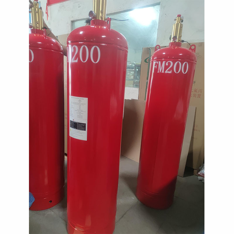 180L Type Hfc227ea Fire Suppression System FM200 Fire System With Low Maintenance For Fire Detection